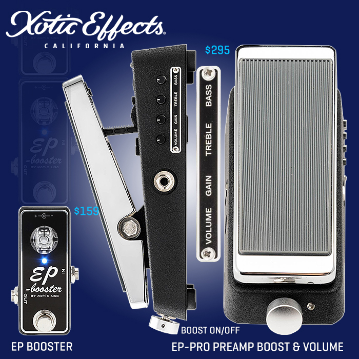 Guitar Pedal X - News - Xotic Effects super-sizes its EP Booster