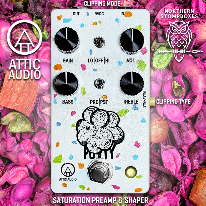 Malta's Attic Audio Putty Saturation Preamp & Shaper is now available at Northern Stompboxes in the UK