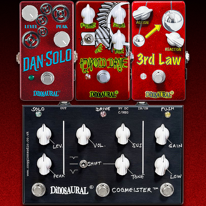 Dan Coggins calls last orders on his stand-alone 3rd Law Treble Booster, and Dan Solo Mids Booster / Drive