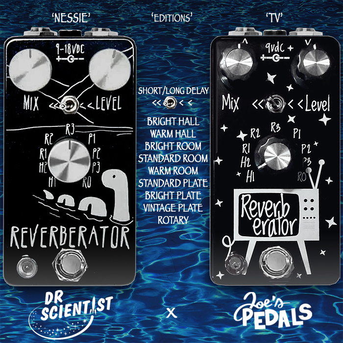 ギター Dr.scientist Reverbrator Guitar Pedal X - GPX Blog - 2 Editions of the Dr Scientist 9-Mode