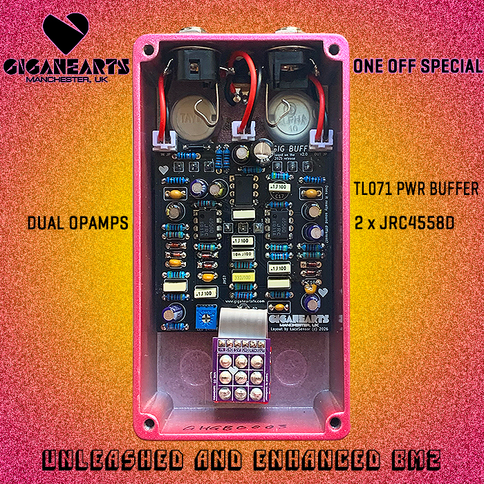 Guitar Pedal X - News - My good friend Ian from Gigahearts gifted