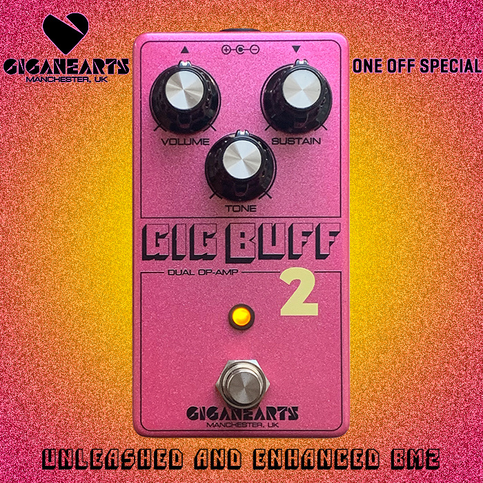 My good friend Ian from Gigahearts gifted me a one-off enhanced and improved alternative take Gig Buff 2