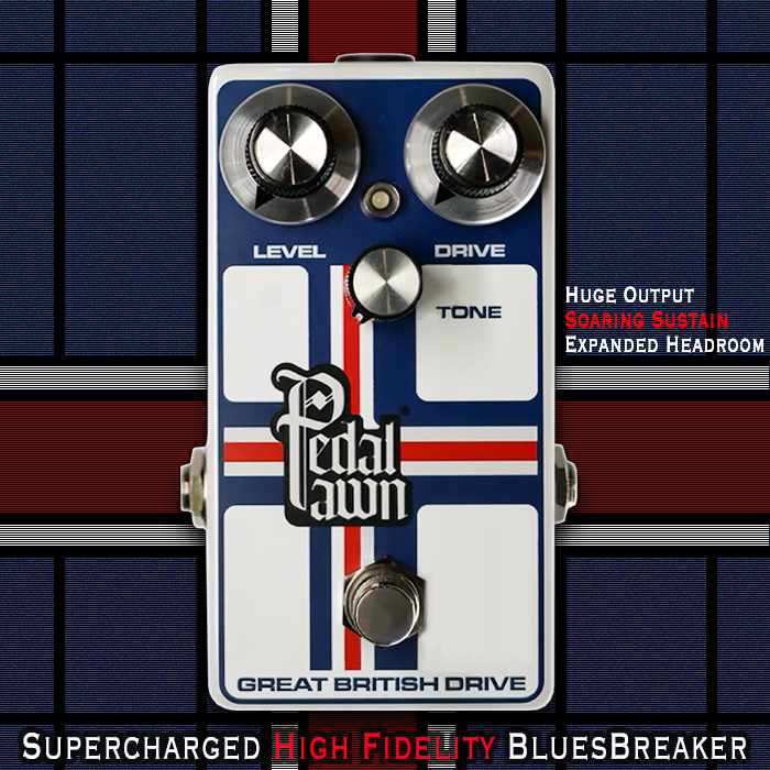 PedalPawn builds a better BluesBreaker with more output and sustain, and expanded headroom