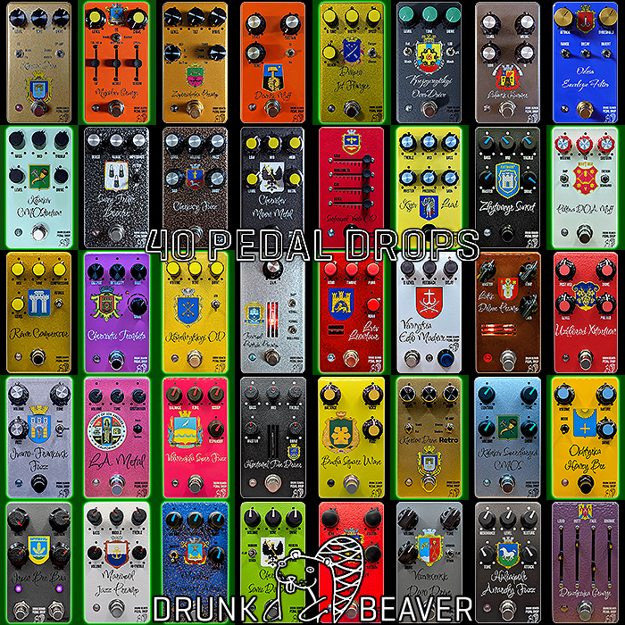 Guitar Pedal X - GPX Blog - Drunk Beaver's momentous Pedal Drop