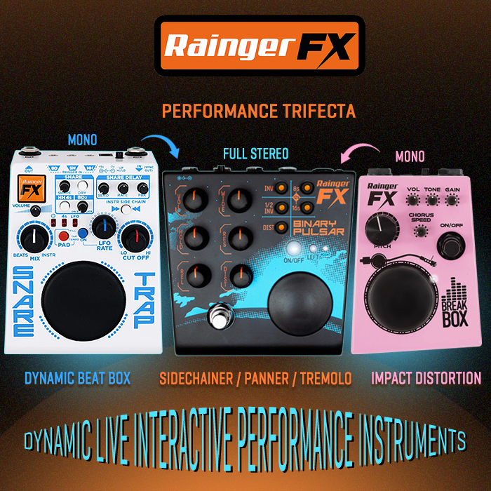 Guitar Pedal X - News - Rainger FX reboots and super-sizes its