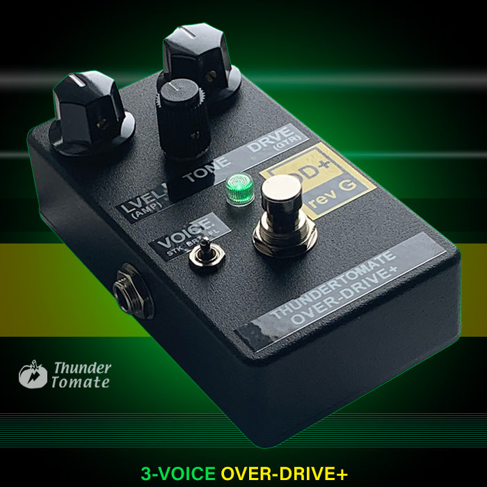 Guitar Pedal X - GPX Blog - ThunderTomate's Over-Drive+ Rev G is a