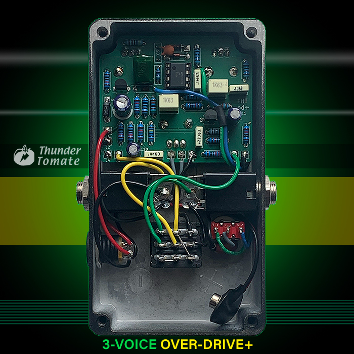 Guitar Pedal X - News - ThunderTomate's Over-Drive+ Rev G is a