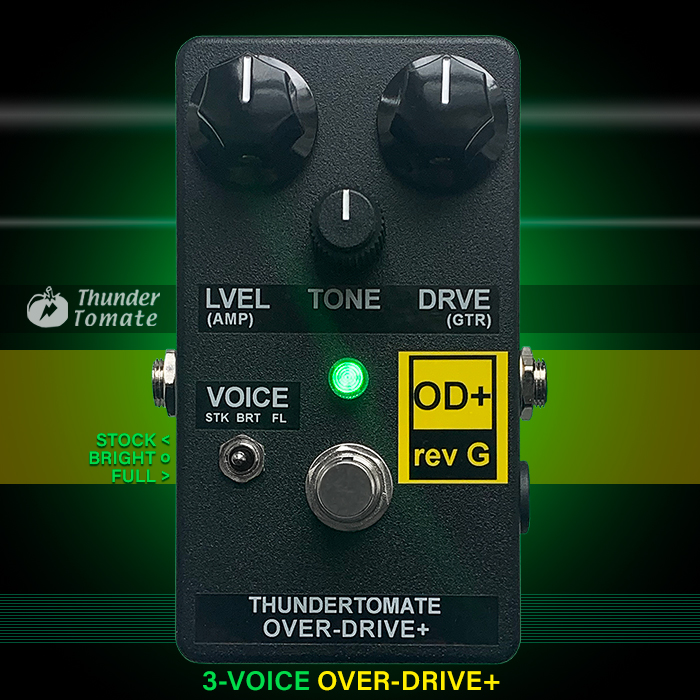 Guitar Pedal X - GPX Blog - ThunderTomate's Over-Drive+ Rev G is a