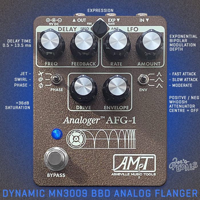 Guitar Pedal X - News - Asheville Music Tools' AFG-1 Analog BBD