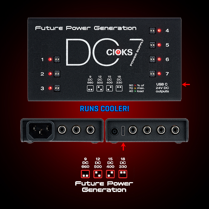 FUTURE　Active Para Box TA.effects Guitar Pedal X - News - Cioks upgrades its DC7 Future Power