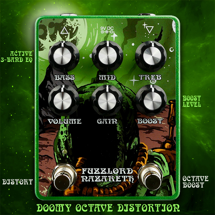 【希少・完品】Phantom FX FLUID Distortion Guitar Pedal X - News - Fuzzlord has shrunk down its ultimate