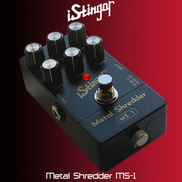 Guitar Pedal X - News - iStingor's Metal Shredder MS-1 is a killer