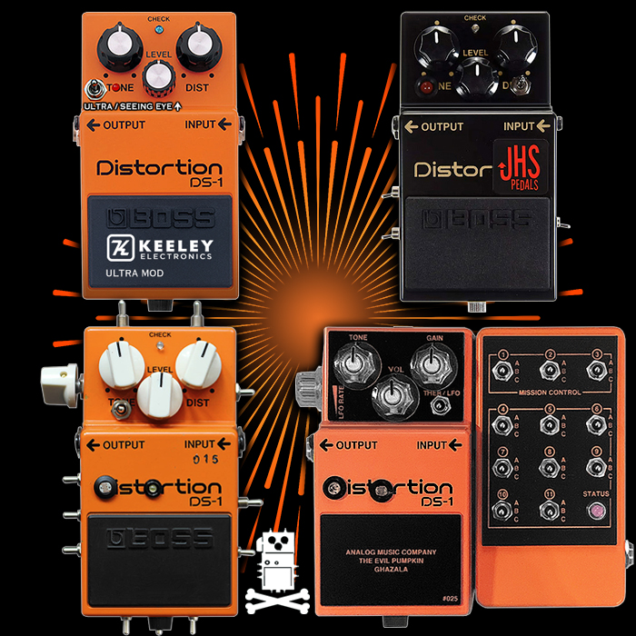 Guitar Pedal X - GPX Blog - DS-1 Distortion Evolved - 5 pedals