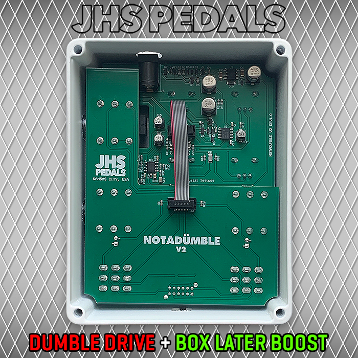 Guitar Pedal X - GPX Blog - JHS's NOTADÜMBLË V2 Dumble Drive + Box