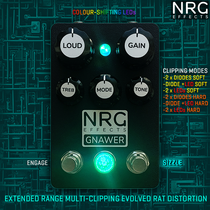rick gram studiosタバコバズ 初期ロット 希少エフェクター Guitar Pedal X - GPX Blog - Neil from NRG Effects delivers a quite