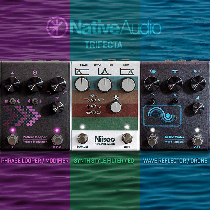 Guitar Pedal X - News - Native Audio completes its Hat Trick of