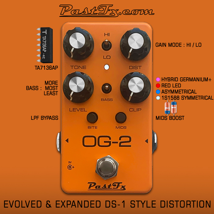 Guitar Pedal X - News - PastFX's OG-2 massively evolves and