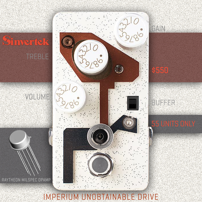 Sinvertek finds ever more precious and high fidelity components to deliver the pinnacle of its SHOD series - the Imperium Unobtainable Drive - with only 55 available!