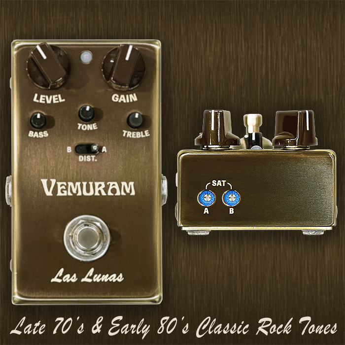 Guitar Pedal X - News - Vemuram's latest Las Lunas Distortion pays