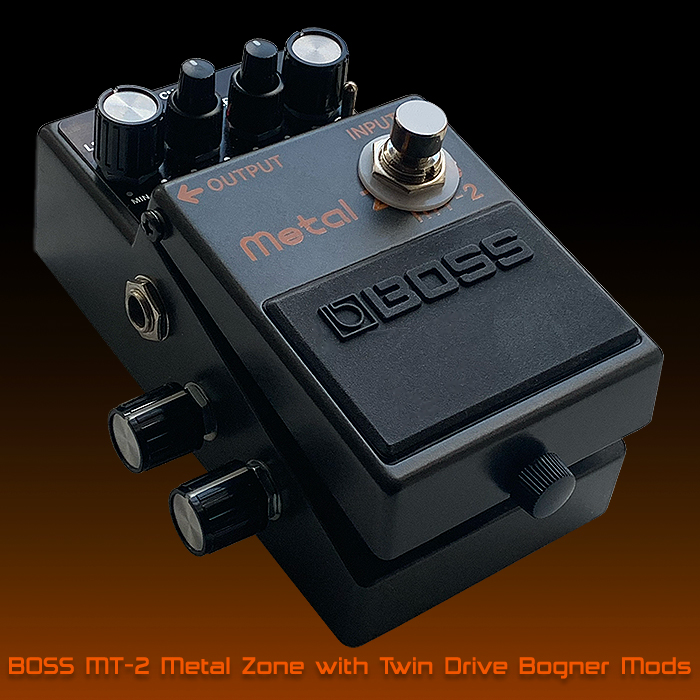 ギター BOSS MT-2 / DIEZEL TWIN DRIVE MOD Guitar Pedal X - News - The Boss MT-2 Metal Zone Twin Drive Bogner