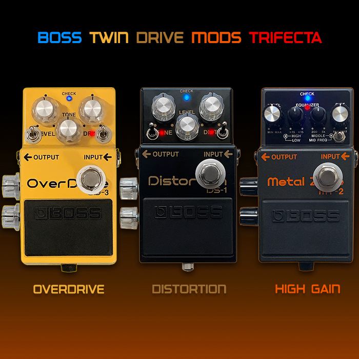 The Boss MT-2 Metal Zone Twin Drive Bogner Mods Edition has landed - and I now have the Trifecta!