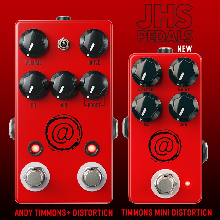 Guitar Pedal X - GPX Blog - Andy Timmons shrinks down his JHS AT+