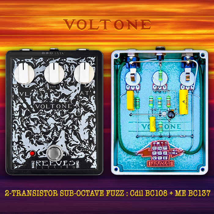 Golden Face ギターエフェクター Guitar Pedal X - GPX Blog - Reeves Electro's latest Voltone Sub