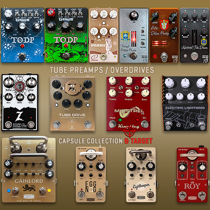 Guitar Pedal X - News - Tube Preamps & Overdrives Capsule