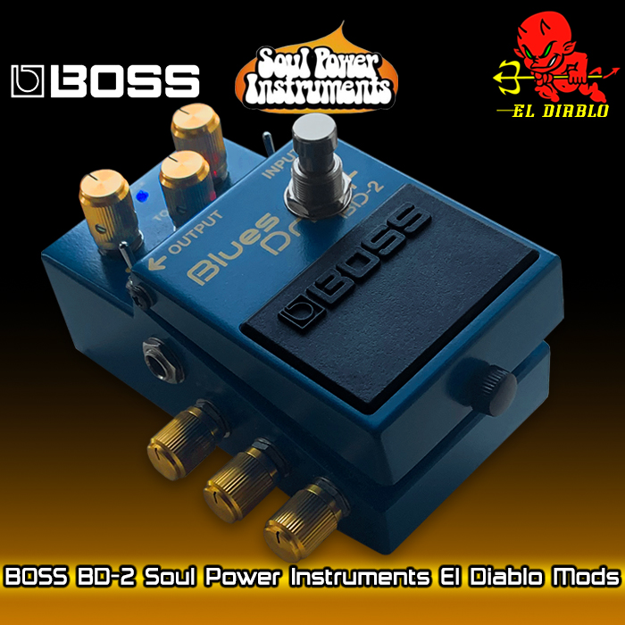 Guitar Pedal X - News - The Soul Power Instruments El Diablo Mods